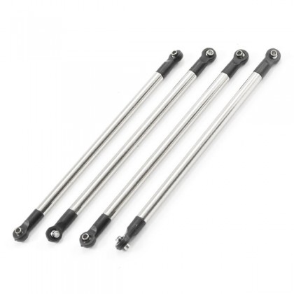 FTX Outback 2.0 Nickel Plated Steel Side Linkage 100mm (4pc)